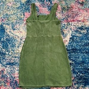 Woman's button up dress. No Boundaries, green, medium 7-9